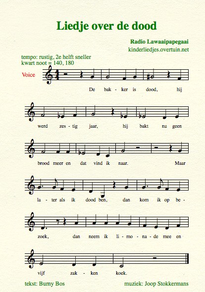 bladmuziek