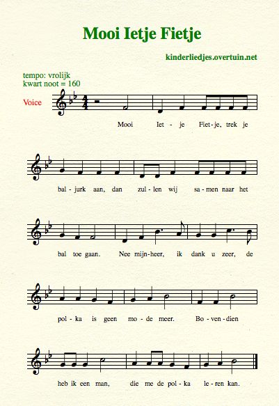 bladmuziek en muziek oude kinderliedjes liedjes luisteren beluisteren meezingen mooi ietje fietje